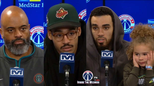Media Availability: Wes Unseld Jr., Jordan Poole, and Tyus Jones | 12/26/23